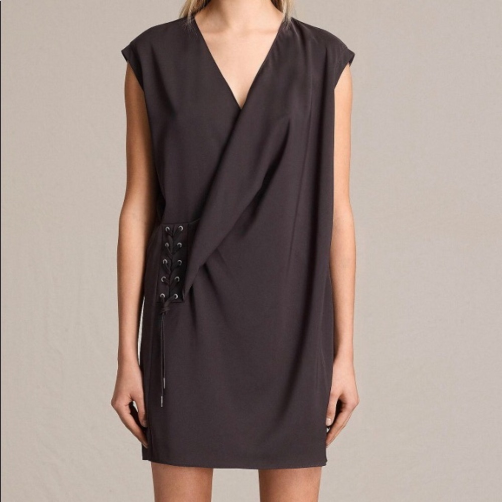 All Saints Famous Aures dress